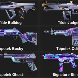EU 【11 SKINS】  Tilde Operator | Tilde Bulldog | Tilde Judge | Topotek Phantom | Signature Guardian | Topotek Bucky 1
